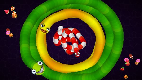 Snake vs Worms: Fun .io Zone 1