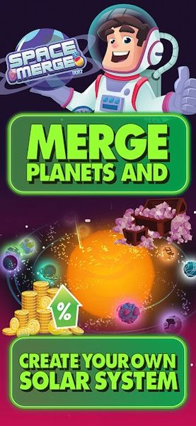 Space Merge: Cosmic Idle Game 1