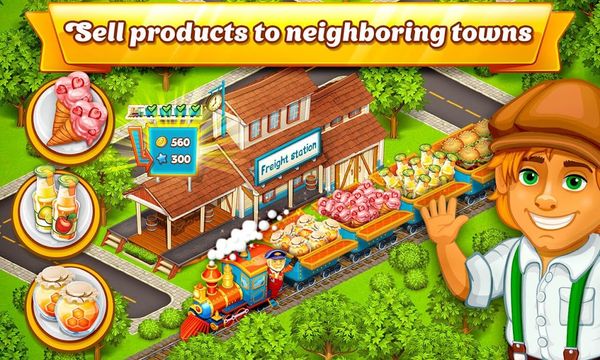 Cartoon City – farm to village 1