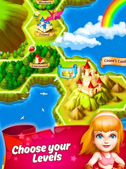 Queen Quest – Match 3 Puzzle 1