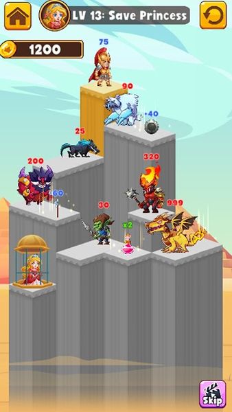 Hero Pyramid Puzzle 1