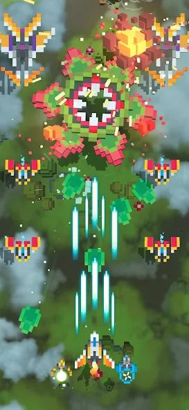 Sky Wings: Pixel Fighter 3D 1