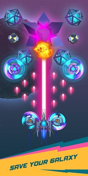 Dust Settle 3D – Galaxy Attack 1