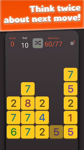 Sum X – simple math puzzle 1