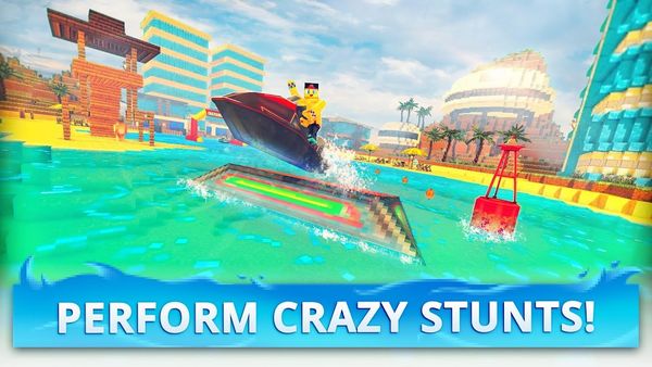 Jet Ski Craft: Crafting, Stunts & Jetski Games 3D 1