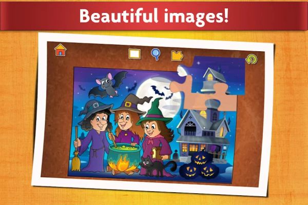 Kid Halloween Jigsaw Puzzles 1