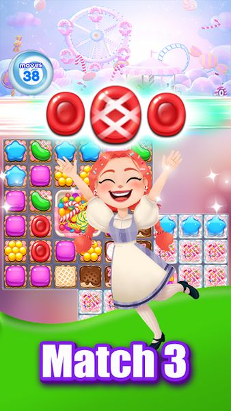 Candy Go Round – Sweet Puzzle 1