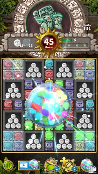 Glyph of Maya – Match 3 Puzzle 1