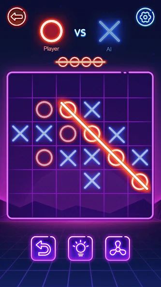 Tic Tac Toe 2 Player: XOXO 1