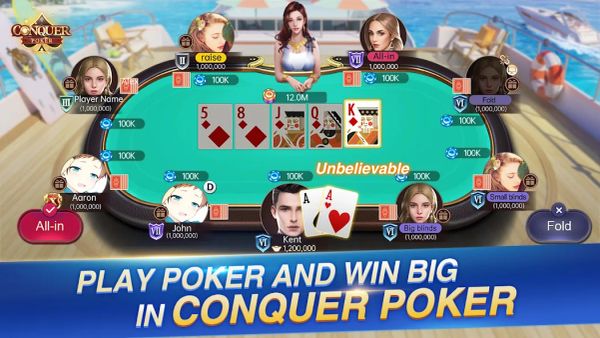 Conquer Poker – Texas Hold’em 1