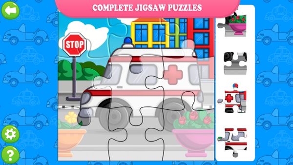 Car Puzzles for Kids 1