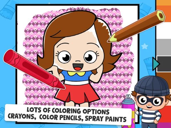 Baby Coloring game – Baby Town 1