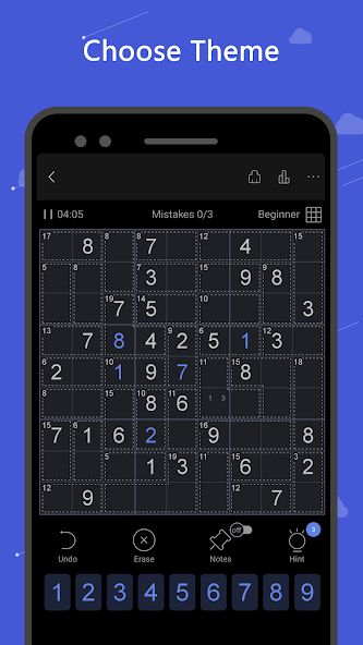 Killer Sudoku – sudoku game 1