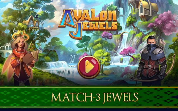 Avalon Jewels Match-3 1