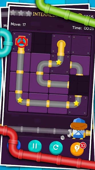 Pipe Lines Puzzle 1