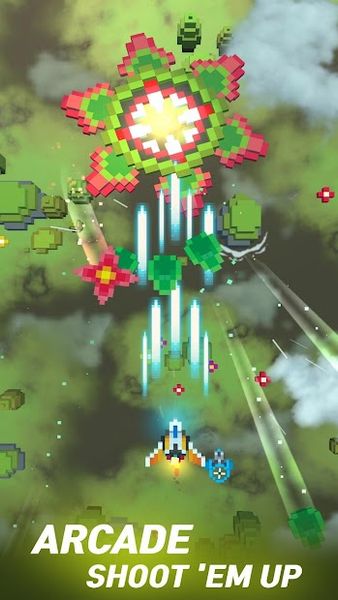 Sky Wings: Pixel Fighter 3D 1