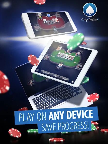 City Poker: Holdem, Omaha 1