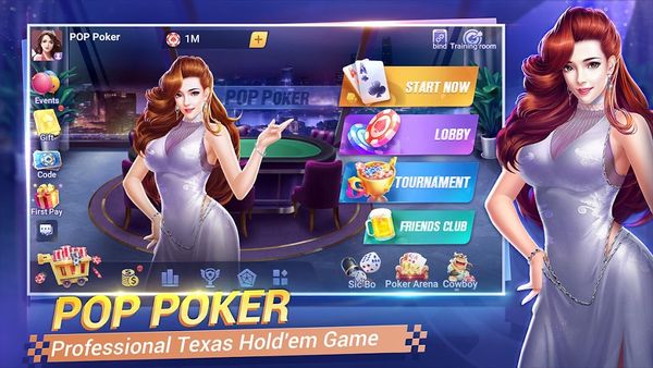 POP Poker — Texas Holdem game 1