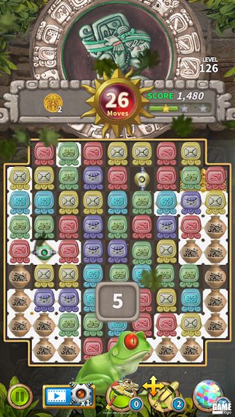 Glyph of Maya – Match 3 Puzzle 1