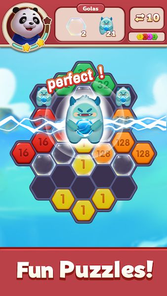 Merge Number – Hexa Puzzle 1