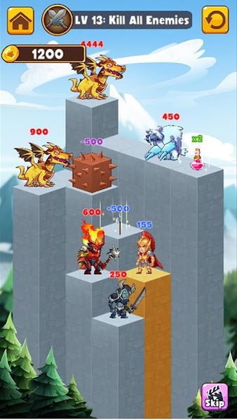 Hero Pyramid Puzzle 1