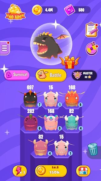 Dragon Wars io: Merge Dragons 1