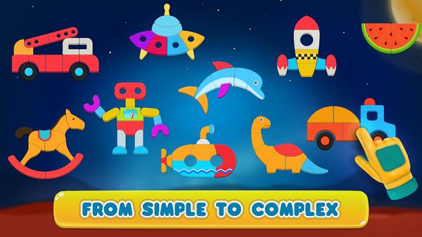 Cosmo Shapes Puzzles for kids 1