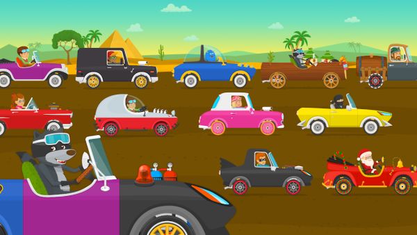 Racing car games for kids 2-5 1