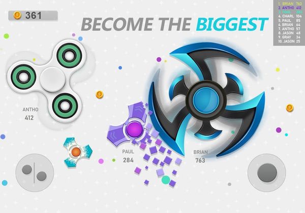 Realtime Fidget Spinner Games 1