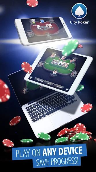 City Poker: Holdem, Omaha 1