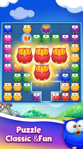 Owl Block Blast-Free Puzzle Games 1