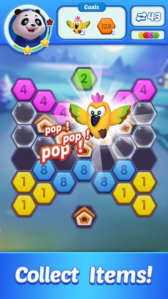 Merge Number – Hexa Puzzle 1