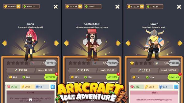 Arkcraft – Idle Adventure 1