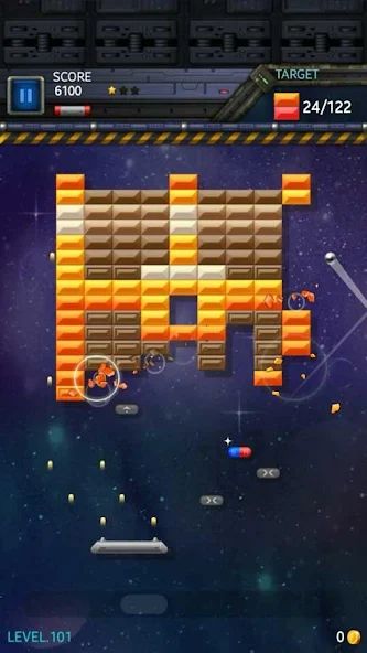 Brick Breaker Star: Space King 1