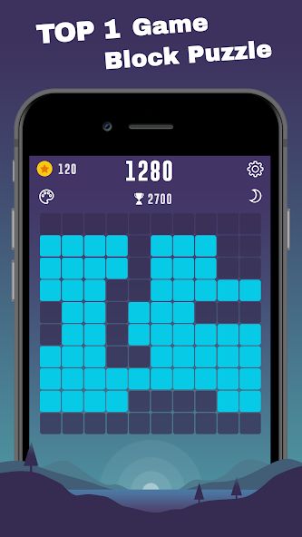 Block Puzzle 100 – Fill lines 1