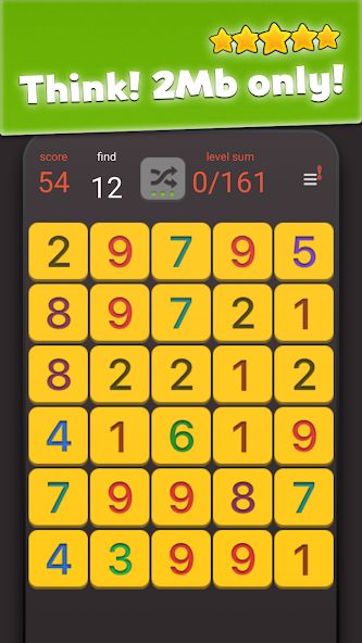 Sum X – simple math puzzle 1