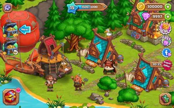 Vikings and Dragon Island Farm 1