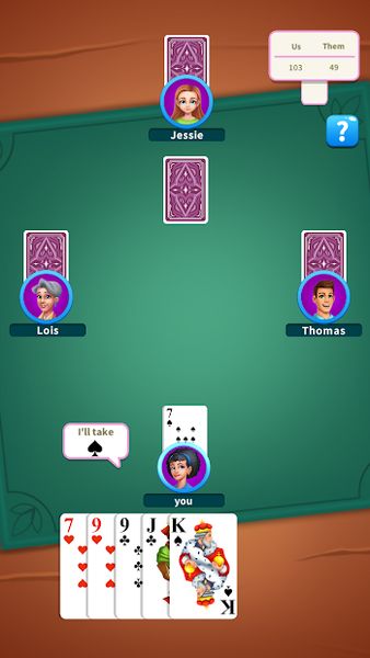 King of Belote Card Game 1