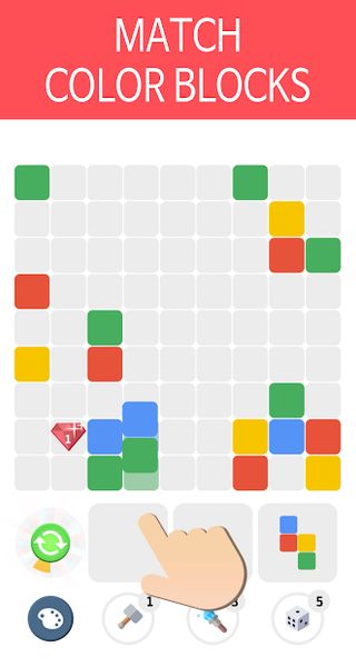 Mapdoku : Match Color Blocks 1