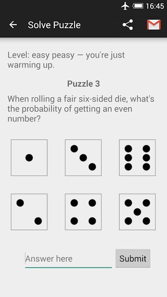 Probability Math Puzzles 1