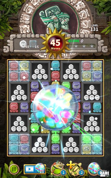 Glyph of Maya – Match 3 Puzzle 1