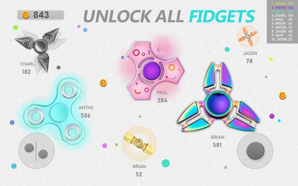 Realtime Fidget Spinner Games 1