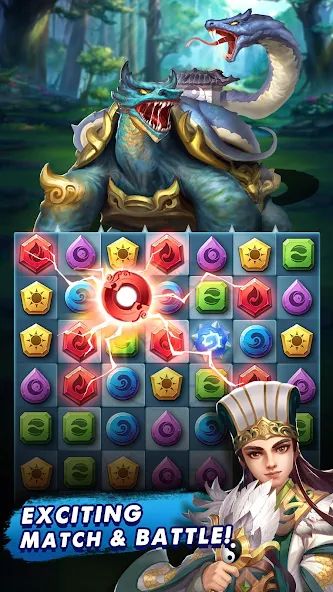 Three Kingdoms & Puzzles: Matc 1