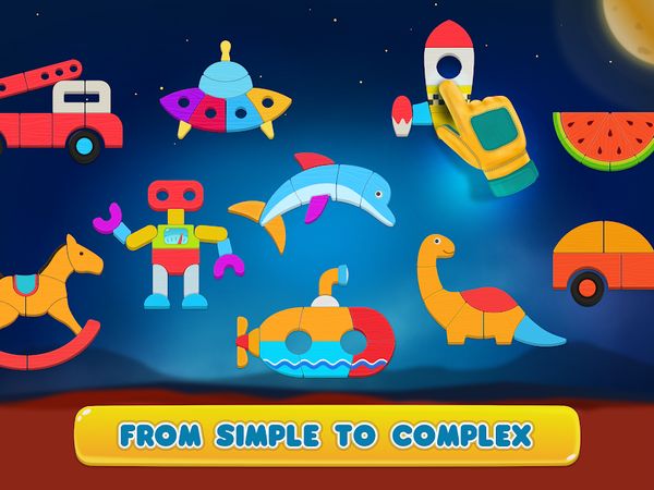 Cosmo Shapes Puzzles for kids 1