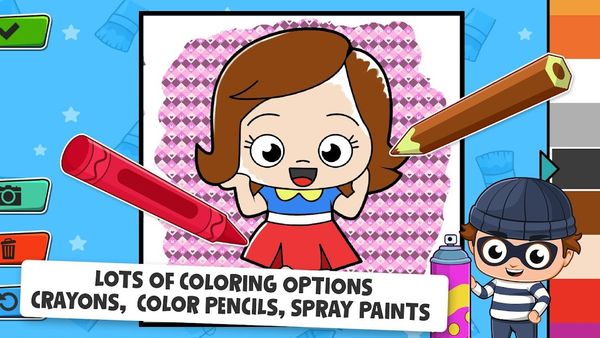 Baby Coloring game – Baby Town 1