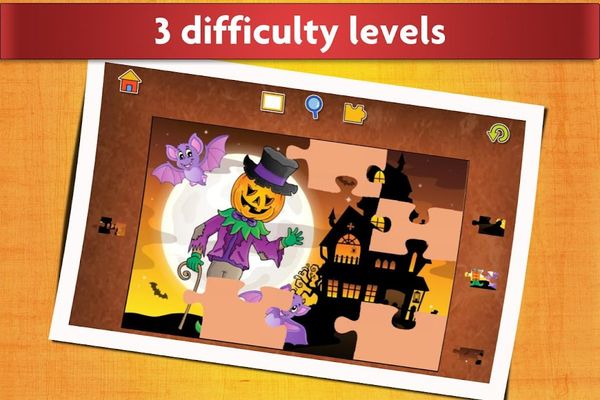 Kid Halloween Jigsaw Puzzles 1