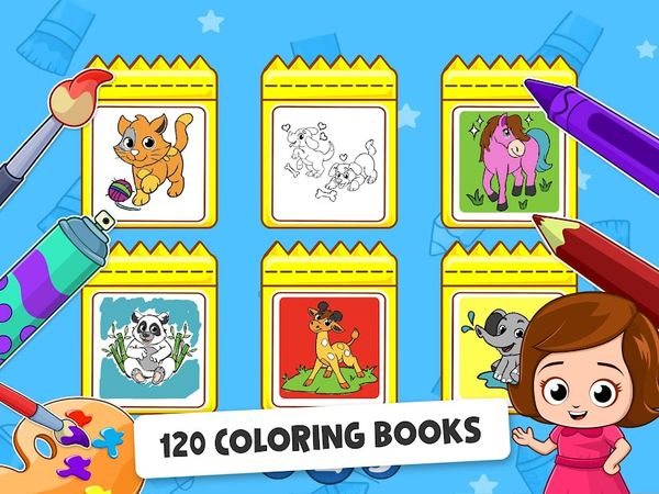 Baby Coloring game – Baby Town 1