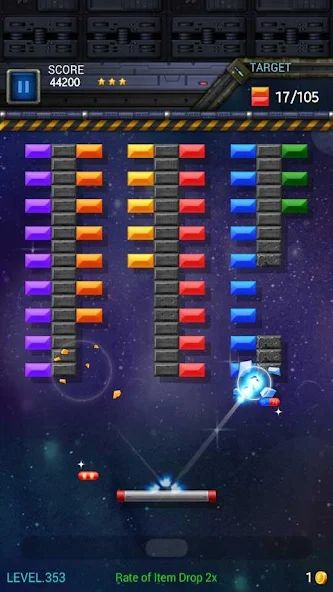 Brick Breaker Star: Space King 1