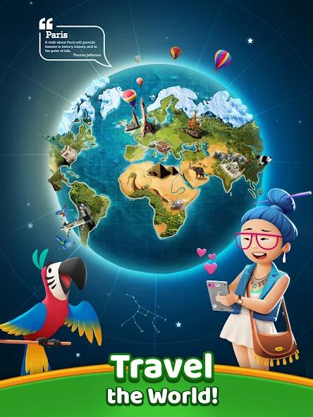 Travel Crush – Match 3 Game 1