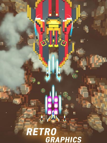 Sky Wings: Pixel Fighter 3D 1